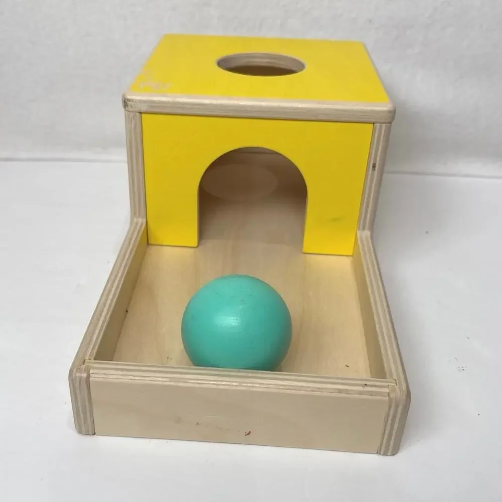 Lovevery Ball Drop Box The Inspector Kit 7-8 Months Montessori Toy